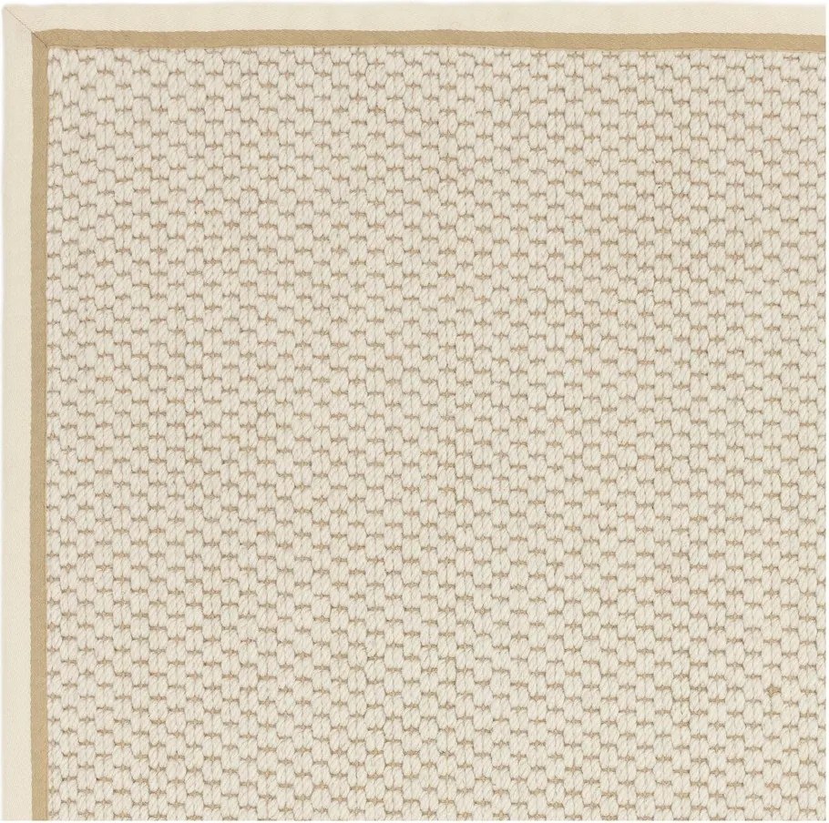 Krémszínű kétoldalas-kézi szövésű gyapjúkeverék szőnyeg 160x240 cm Korra Double Loop – Asiatic Carpets