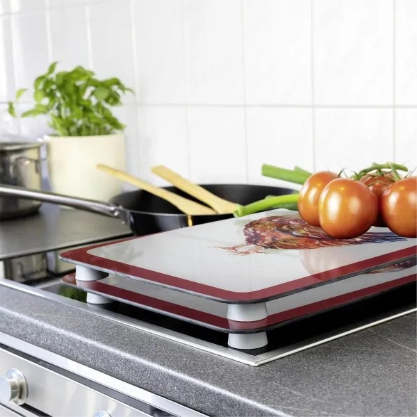 WENKO 2521471500 - Fedőlap (Abdeckplatte) - GRAFIK 30x52 cm, élénk többszínű