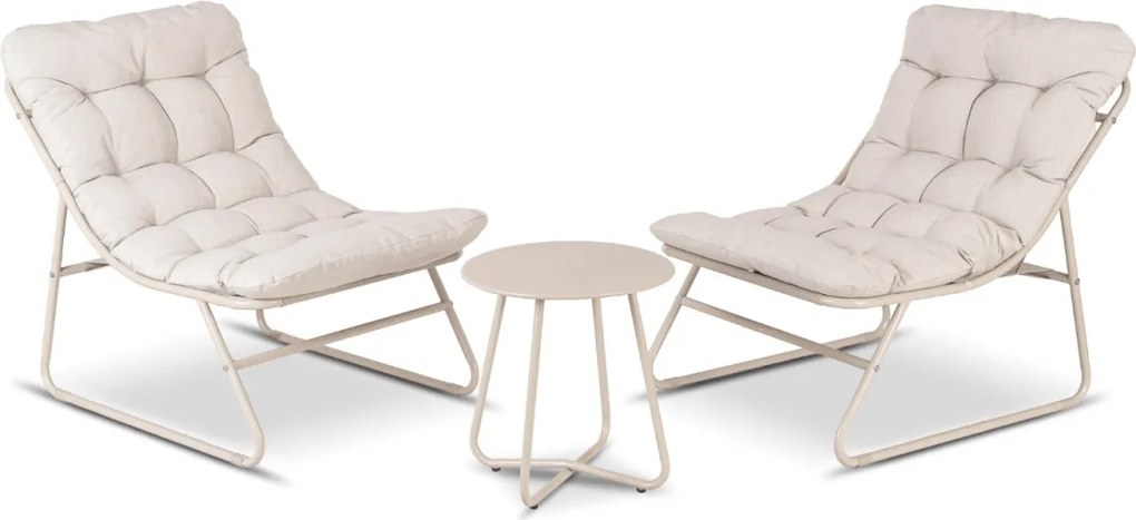 Kerti bútor szett bézs színben – NIKEA