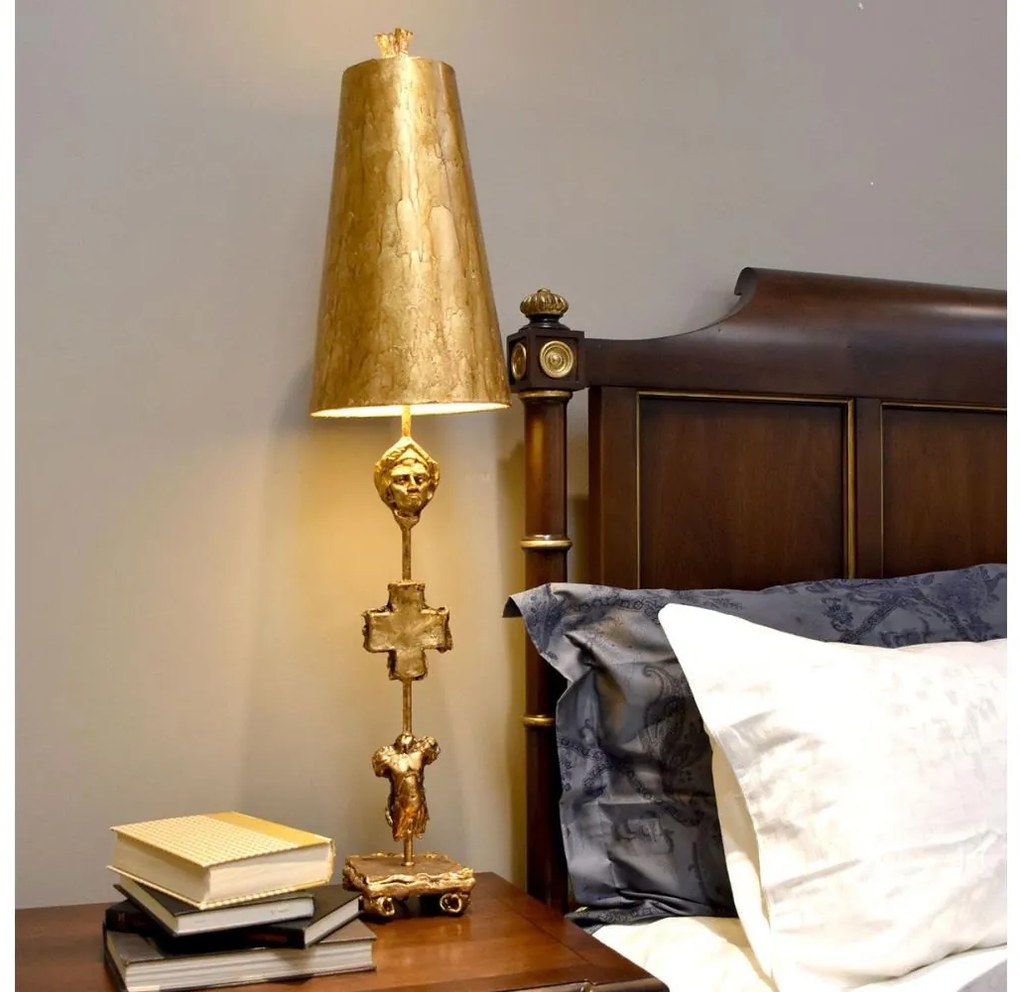 Flambeau FB-FRAGMENT-TL-G - Asztali lámpa FRAGMENT 1xE27/60W/230V