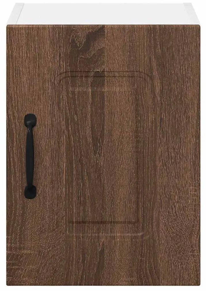 Fali konyhaszekrény 2 pcs Barna Tölgy 30 x 31 x 40 cm Faanyag