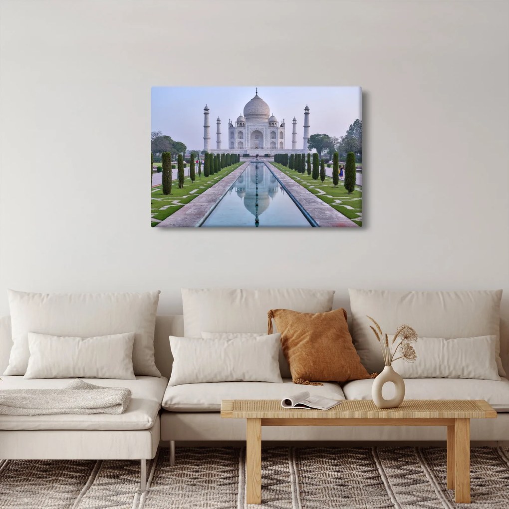 Kép - Taj Mahal napkeltekor (90x60 cm)