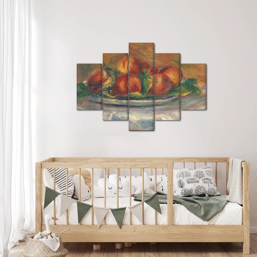 Kép - Auguste Renoir, Peaches on a Plate, reprodukciók (150x105 cm)
