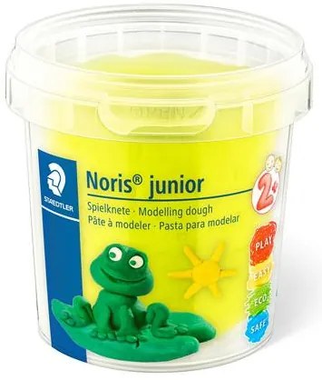 Modellező gyurma készlet, STAEDTLER Noris&reg; junior 813, 4 különböző neon szín (TS813FSLE)