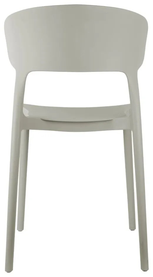Szürke műanyag étkezőszék Fain – Leitmotiv