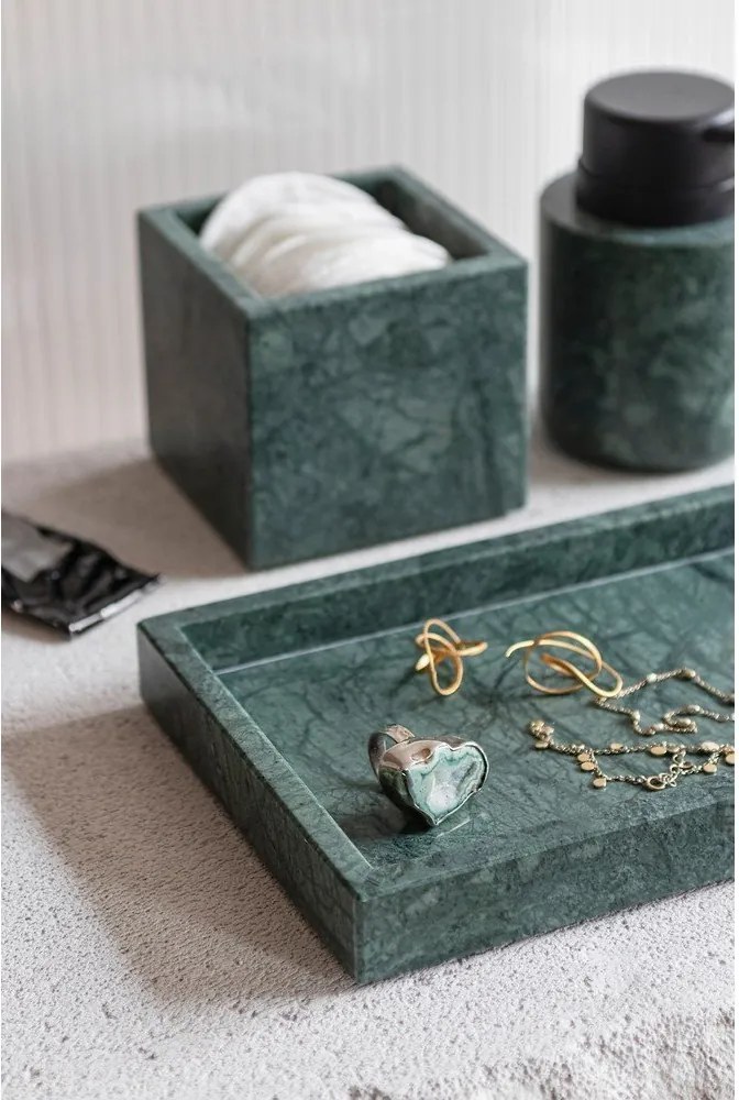 Márvány dekoratív tálca 16x31 cm Marble – Mette Ditmer Denmark