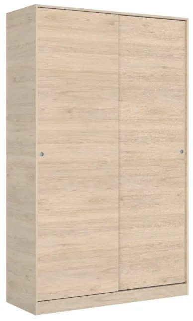 SLIDO 3 ruhásszekrény, 120x204x50, természetes