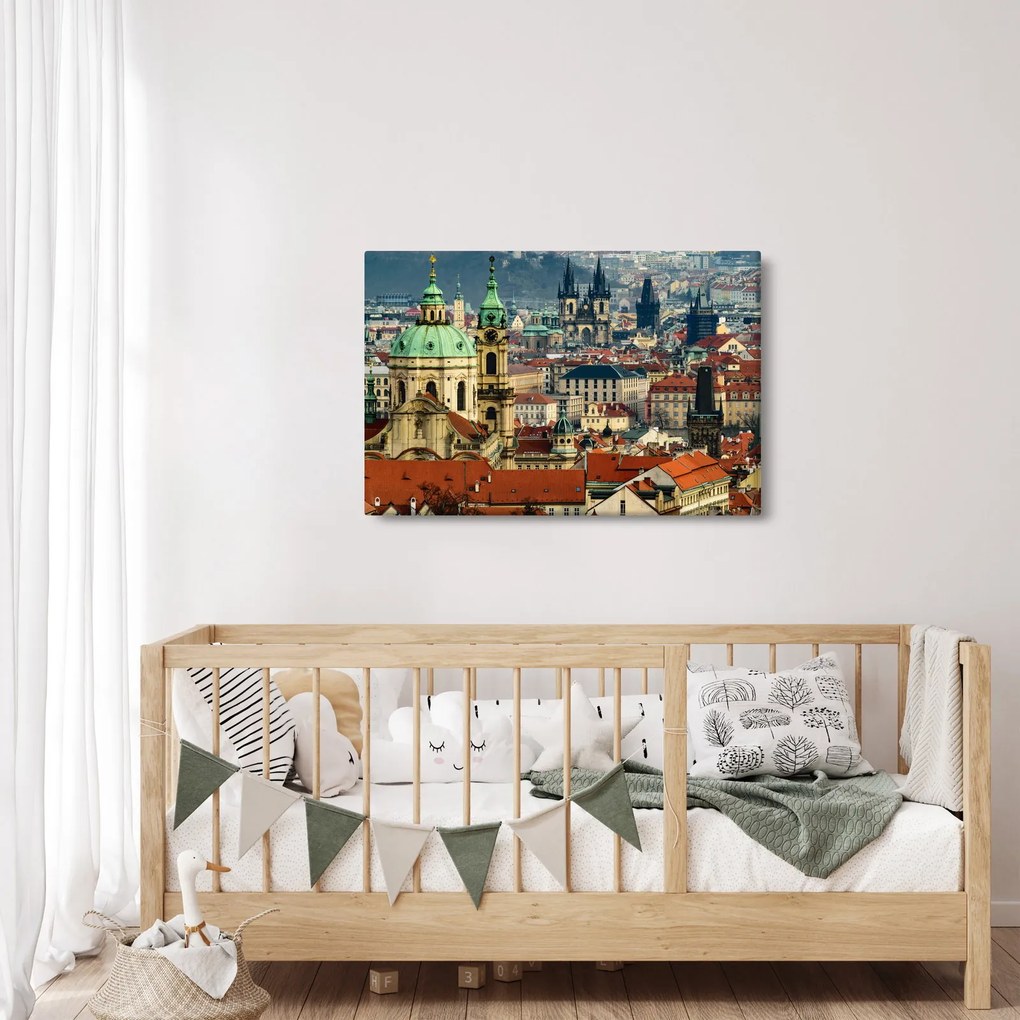 Kép - Prágai panoráma (90x60 cm)