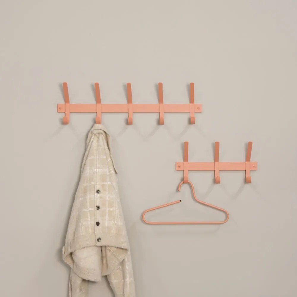 Lazacszínű fém fali fogas 40 cm Dexter – Spinder Design