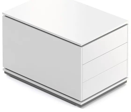 Alkotó tartály 90,4 x 53,6 cm, 2 modulos - bal, antracit / fehér