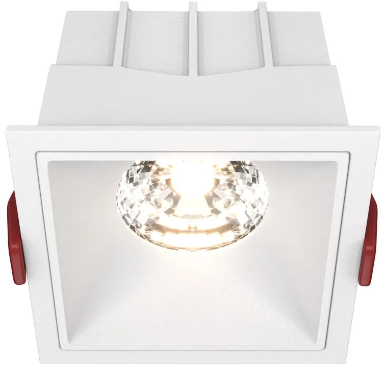 DL043-01-15W3K-D-SQ-W Alfa LED Alumínium Süllyesztett Lámpa Fehér Színű LED 15 W 3000 Kelvin 1150 Lumen IP20