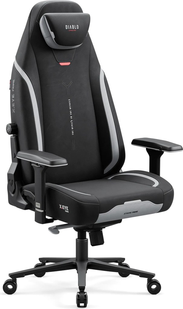 Gamer szék fekete Normal Size: Diablo X-Eye Prime Burned Black