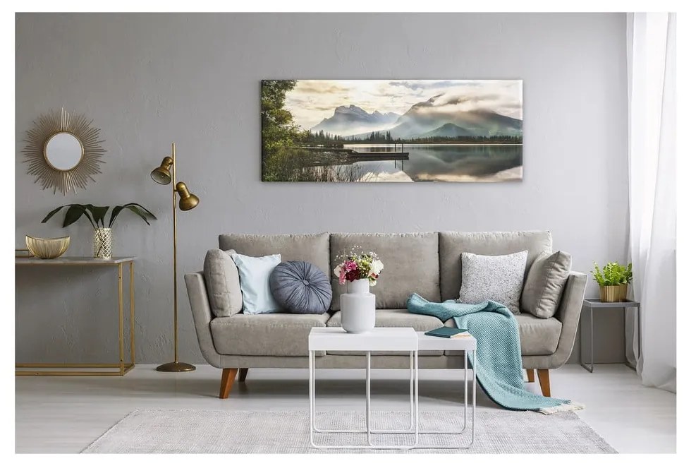 Lake vászonkép, 150 x 60 cm - Styler