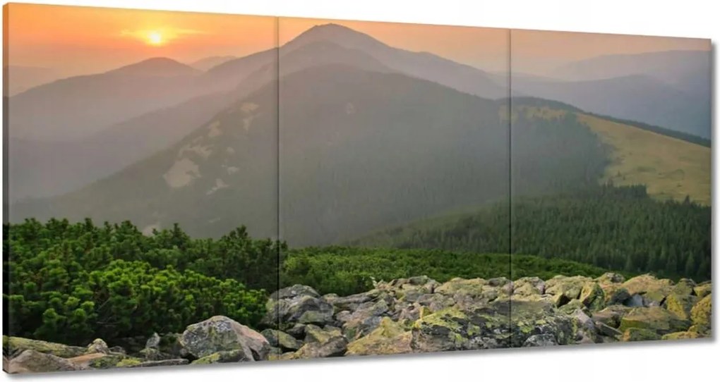 Festmények 120x60 Hegyi táj Tájkép