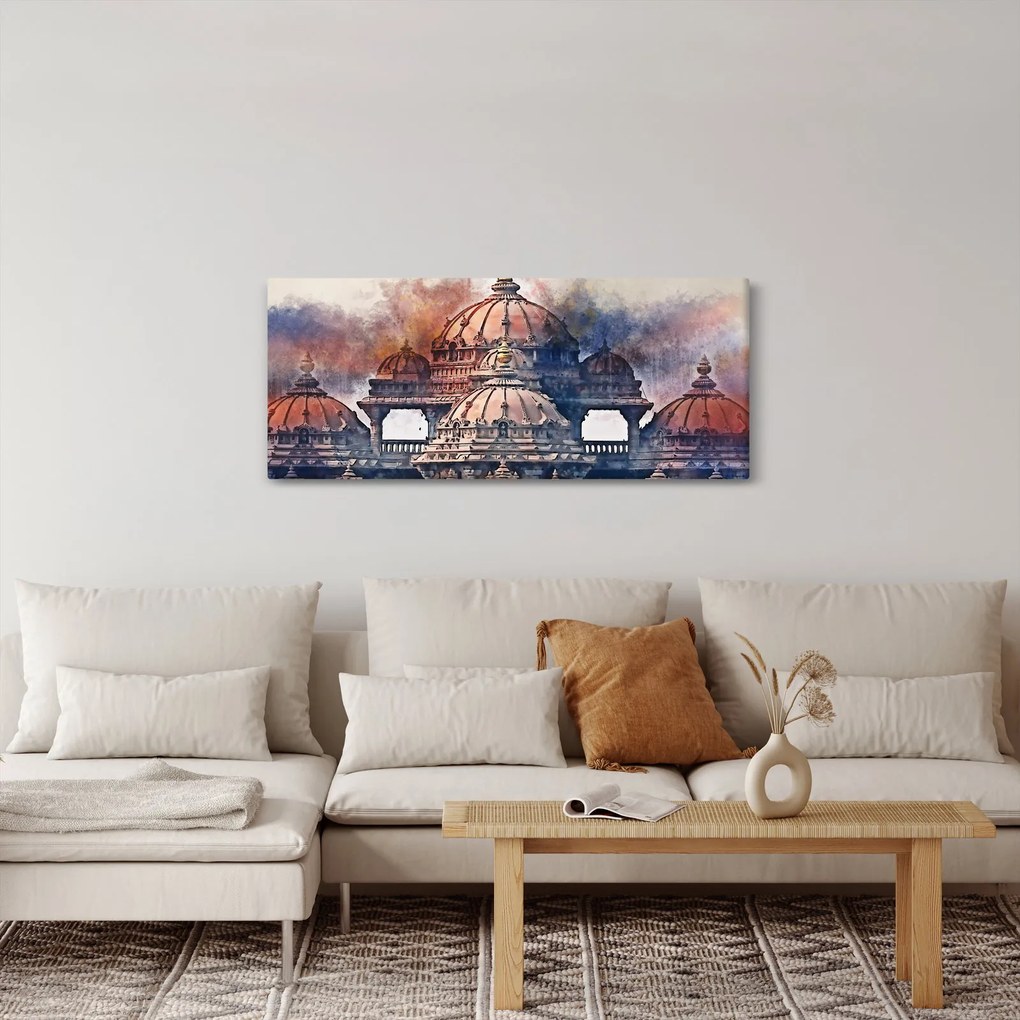 Kép - Akshardham, New Delhi, India (120x50 cm)