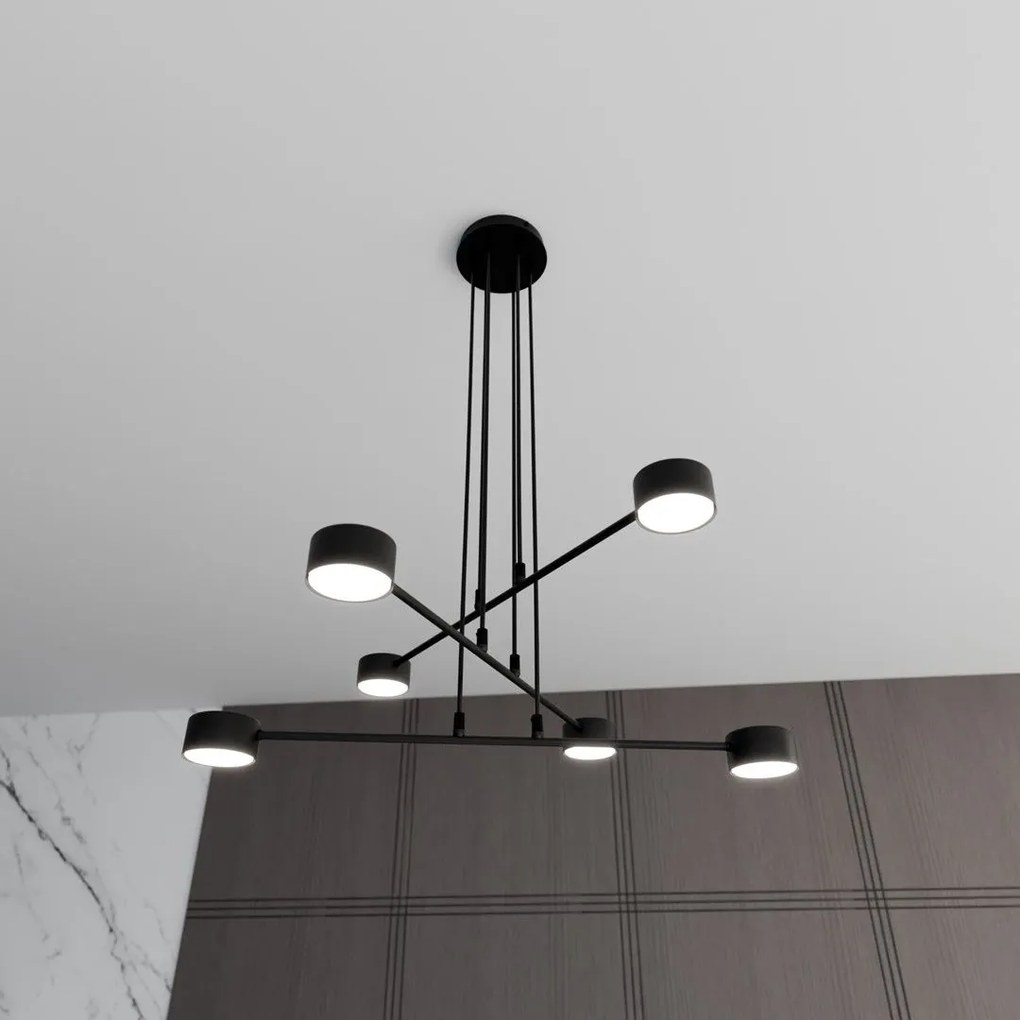 Emibig modern függeszték modus fekete emi1339/6