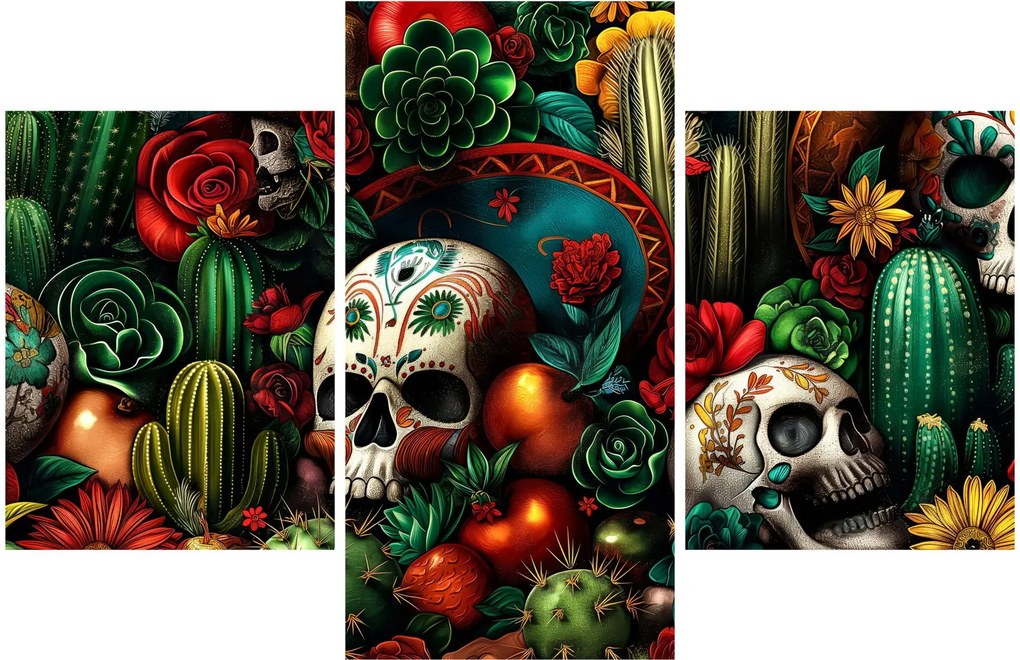 Kép - Mexikói koncepció (90x60 cm)