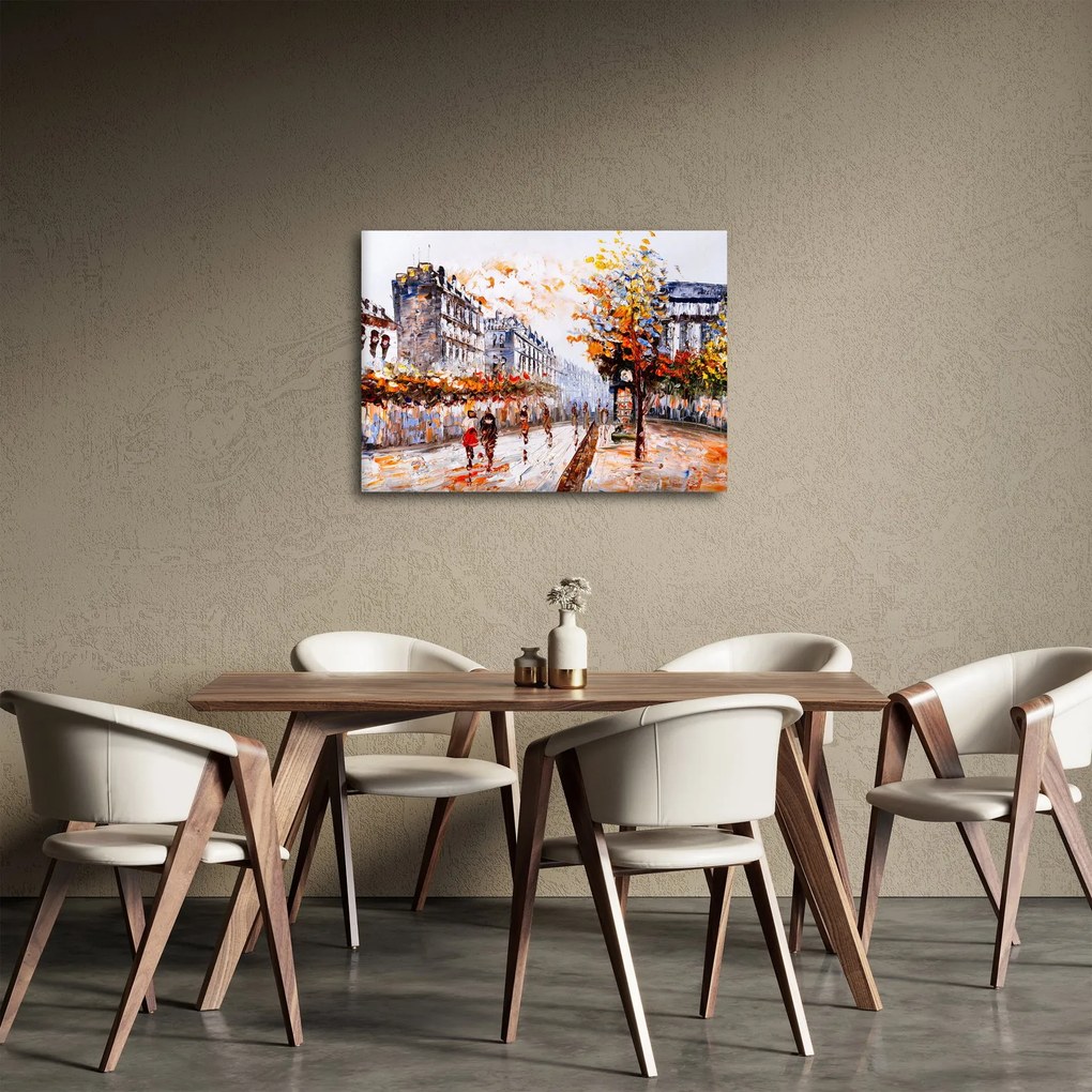 Kép - Városi élet (70x50 cm)