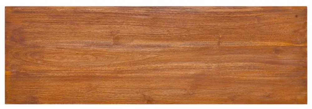 tömör tíkfa fali TV-szekrény 90 x 30 x 30 cm