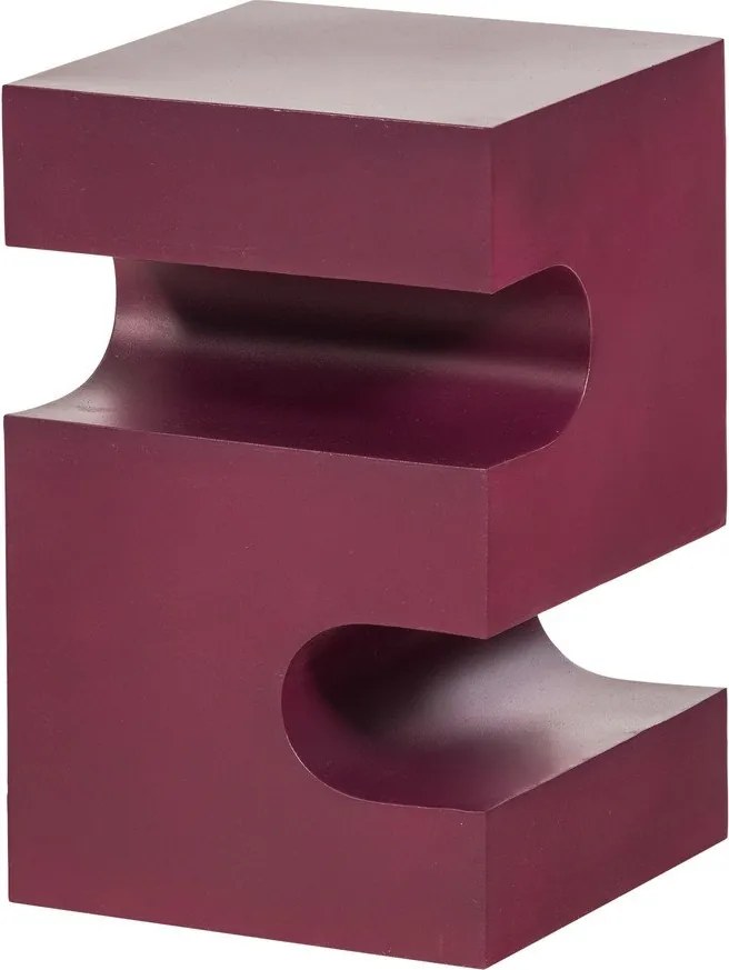 Fém tárolóasztal 30x30 cm Jessa – WOOOD