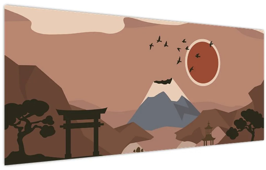 Kép - Japán N⁰1 (120x50 cm)