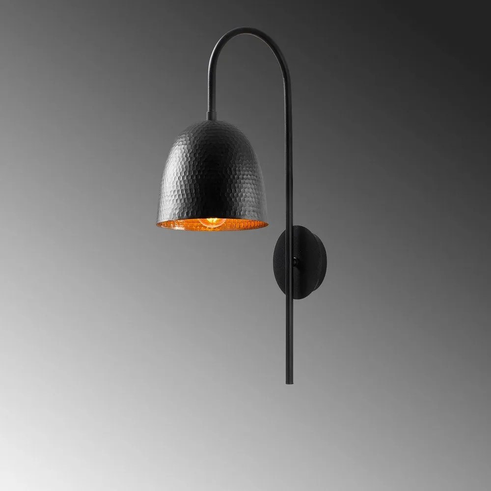 Fekete fali lámpa Tattoo – Opviq lights