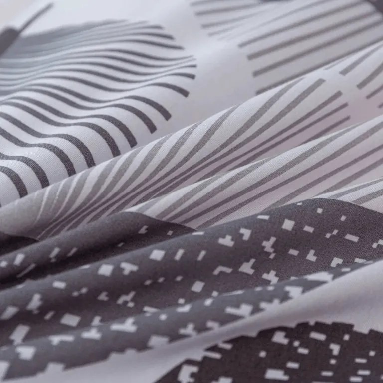 Mikroszálas ágynemű PULINA szürke Ágyneműhuzat mérete: 70 x 80 cm | 140 x 200 cm