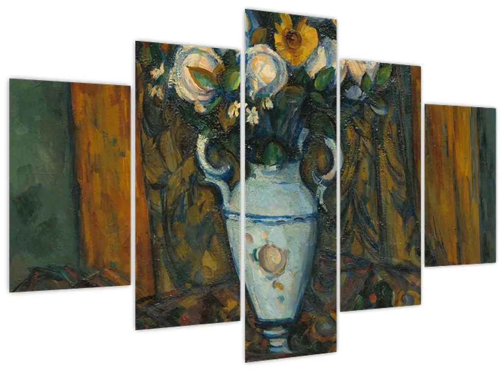 Kép - Paul Cézanne, Vase of Flowers, reprodukciók (150x105 cm)