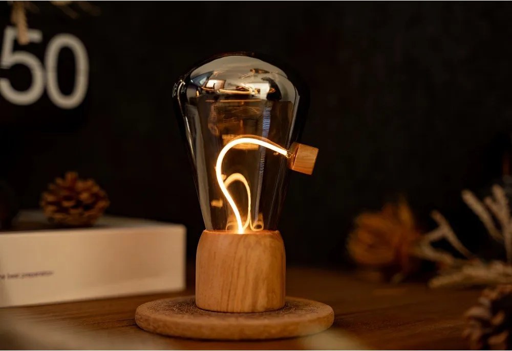 USB hordozható fénydekoráció ø 7 cm Opal – Gingko