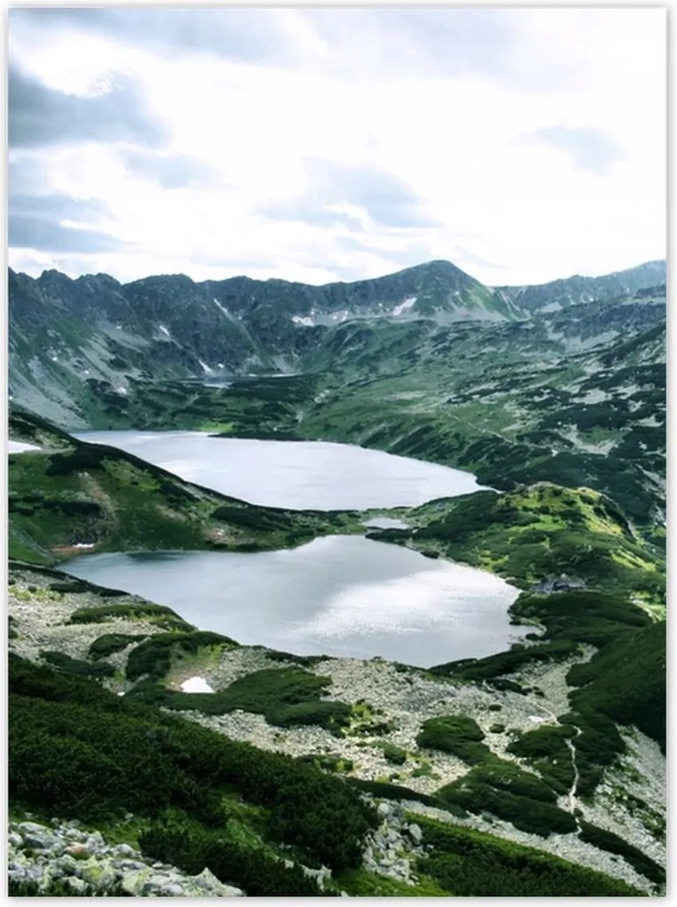 Plakátok 100x135 Tátra, 5 tavas völgy