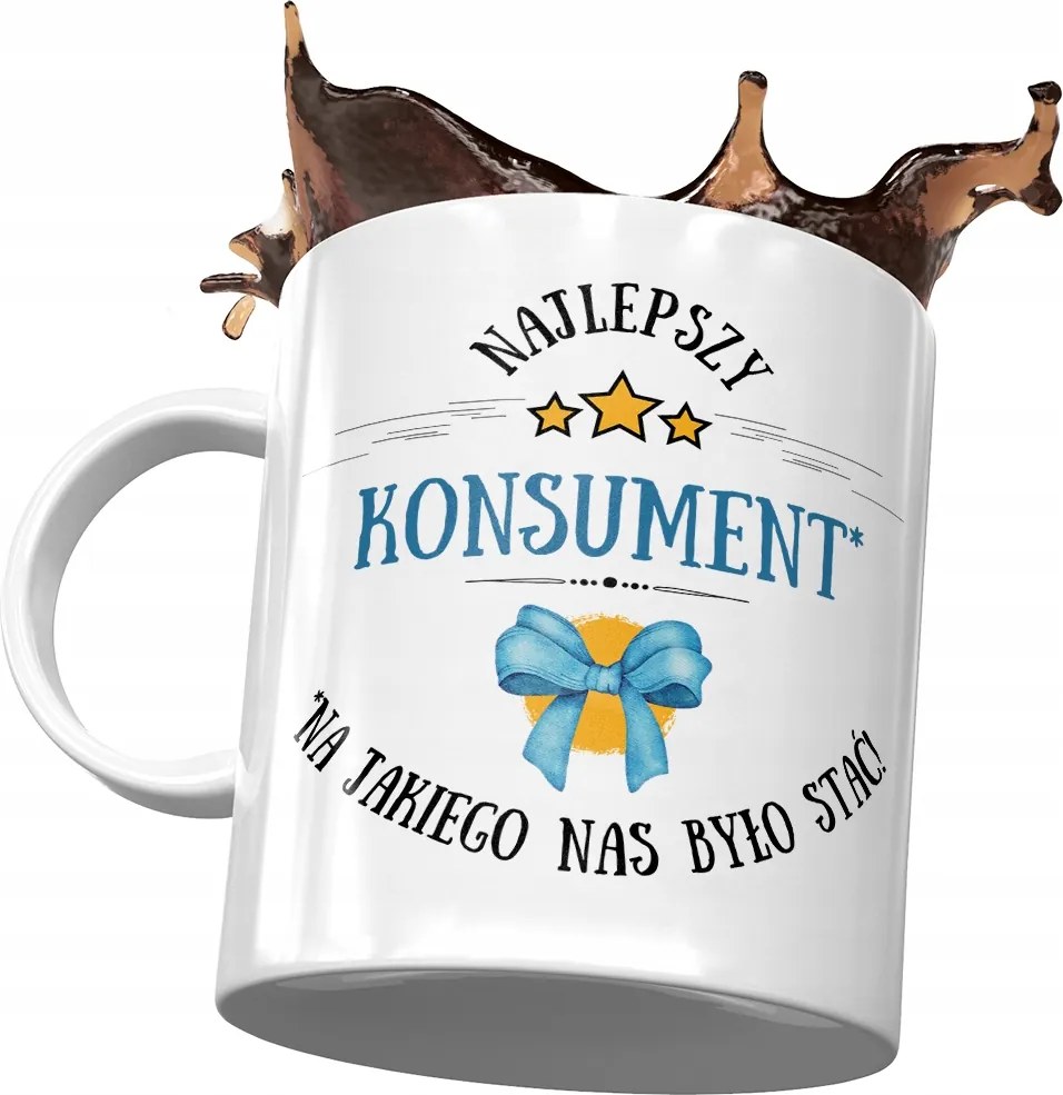 Bögre A Fogyasztónak, Aki Megállt A Nyomtatott Fotóval