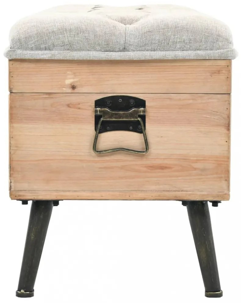 tömör fenyőfa tárolópad 110 cm