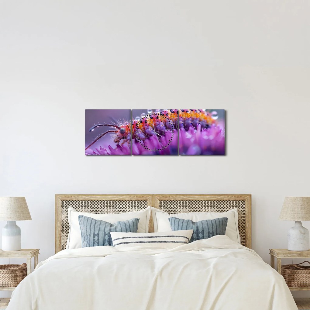 Kép - Caterpillar (órával) (90x30 cm)