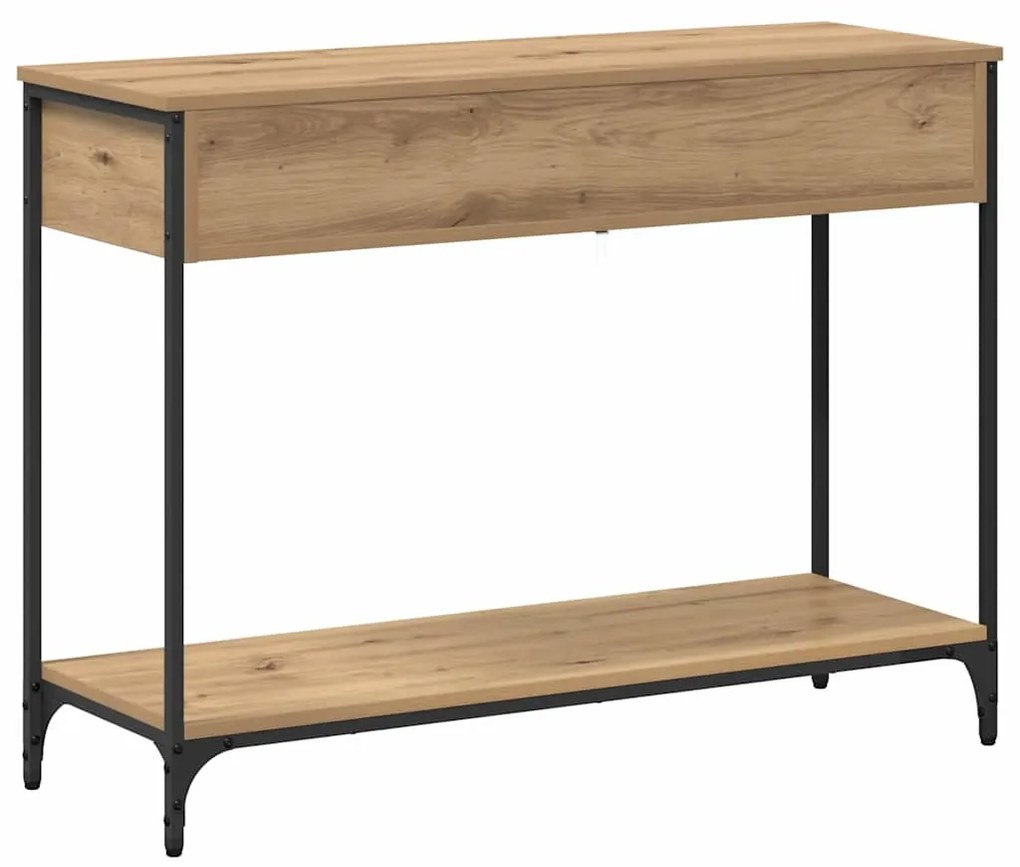 Konzolasztal Other kézműves tölgy 100 x 34.5 x 75 cm Faanyag