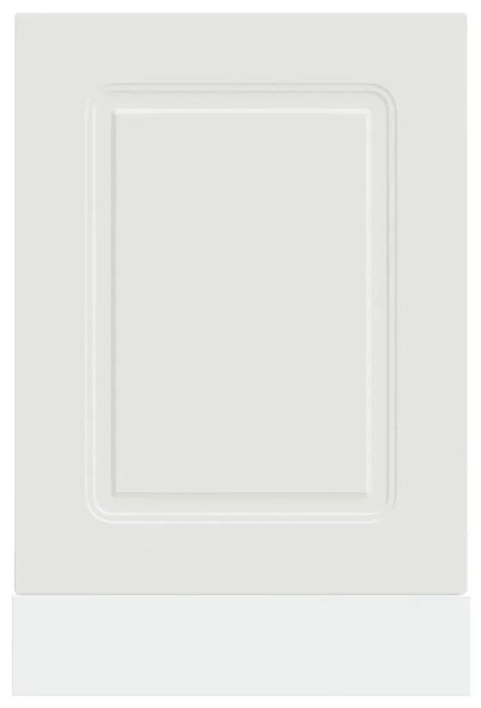 mosogatógép panel Kalmar fehér 45x1,5x67 cm mérnöki fa