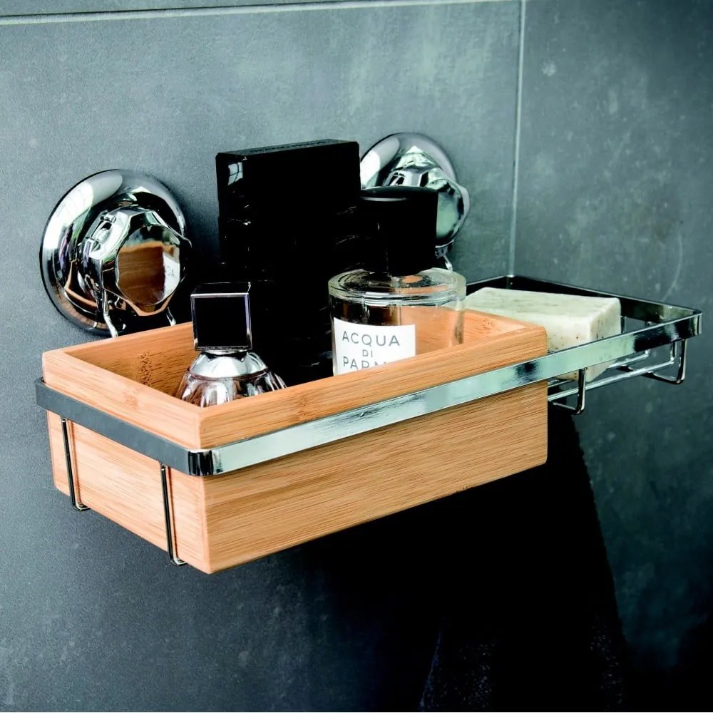 Spa bambuszkosár szappantartóval - Compactor