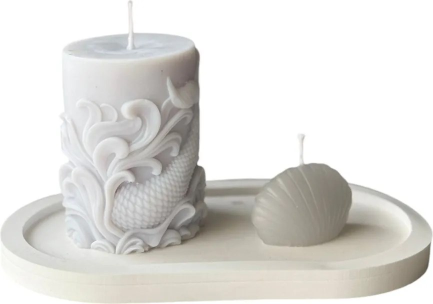 Glamour gyertyaszett, 10×6 cm – 40ST