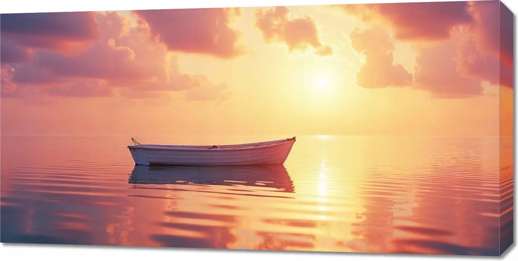 Vászonkép 100x50cm Hálószoba Nappali Panoráma Hajó 2