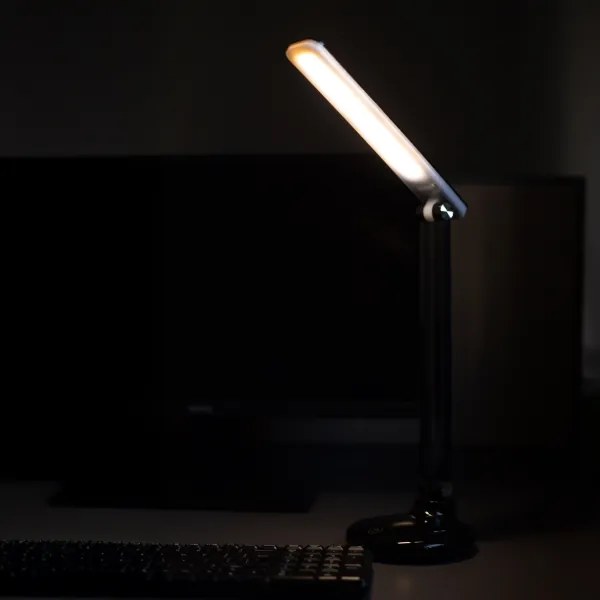 Zuma Line 1913-BK-LED Újratölthető asztali lámpa LED/6W/1200mAh 3000/4500/6000K fekete