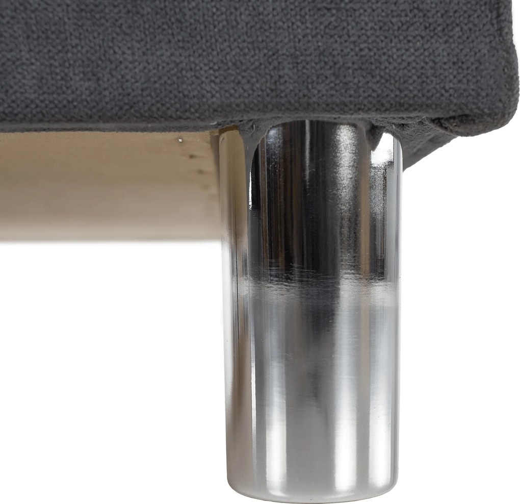 Kihúzható kanapé, szürke, ALADA