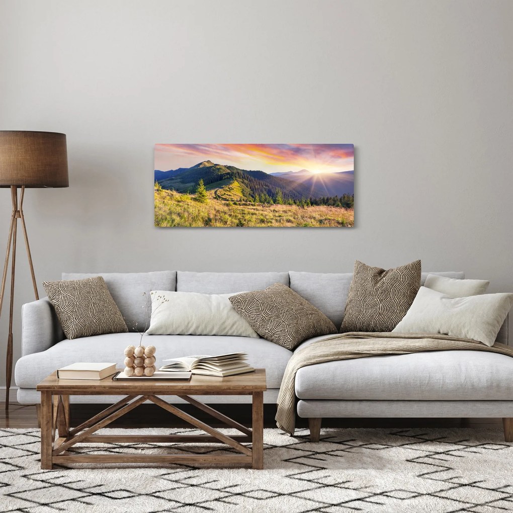 Kép - Erdei táj (120x50 cm)