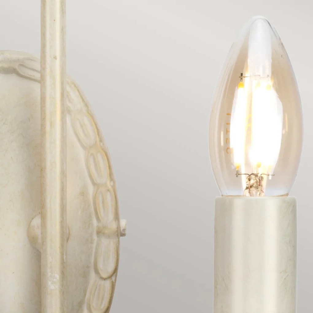 Elstead Lighting OLIVIA OV2-IVORY-GOLD Fali lámpa 2x60W/E14