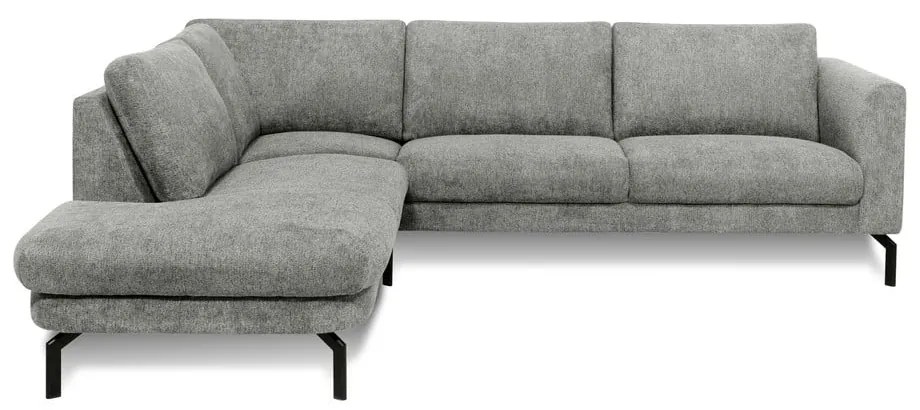 Világosszürke sarokkanapé (bal oldali) Gomero – Scandic
