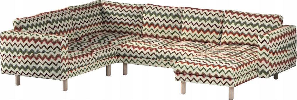 Norsborg 5 személyes kanapé huzat Ikea zöld