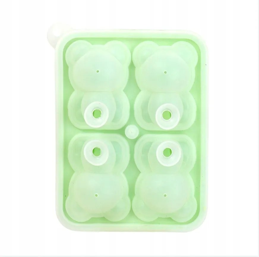 Jégformák Szilikon Mackók Nagy