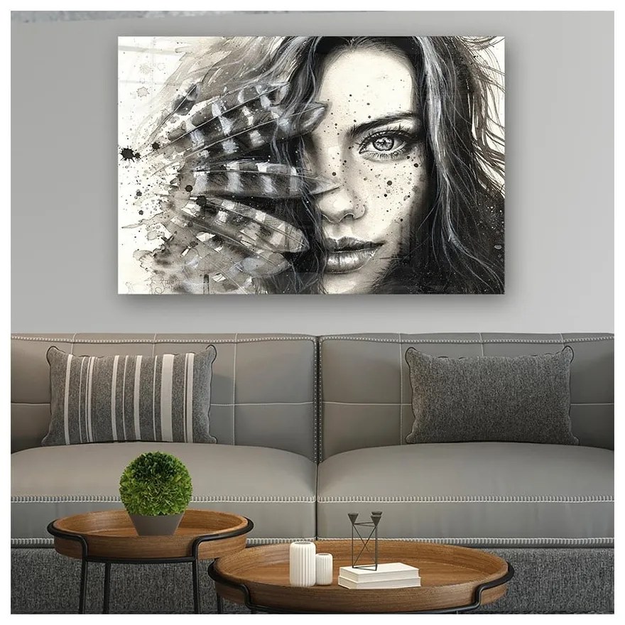 Üveg kép 100x70 cm – Wallity
