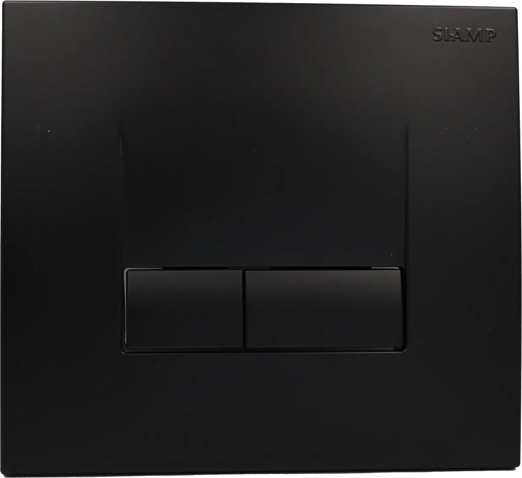 WC-öblítő nyomógomb Cersanit Target Aqua Fekete K97-325B