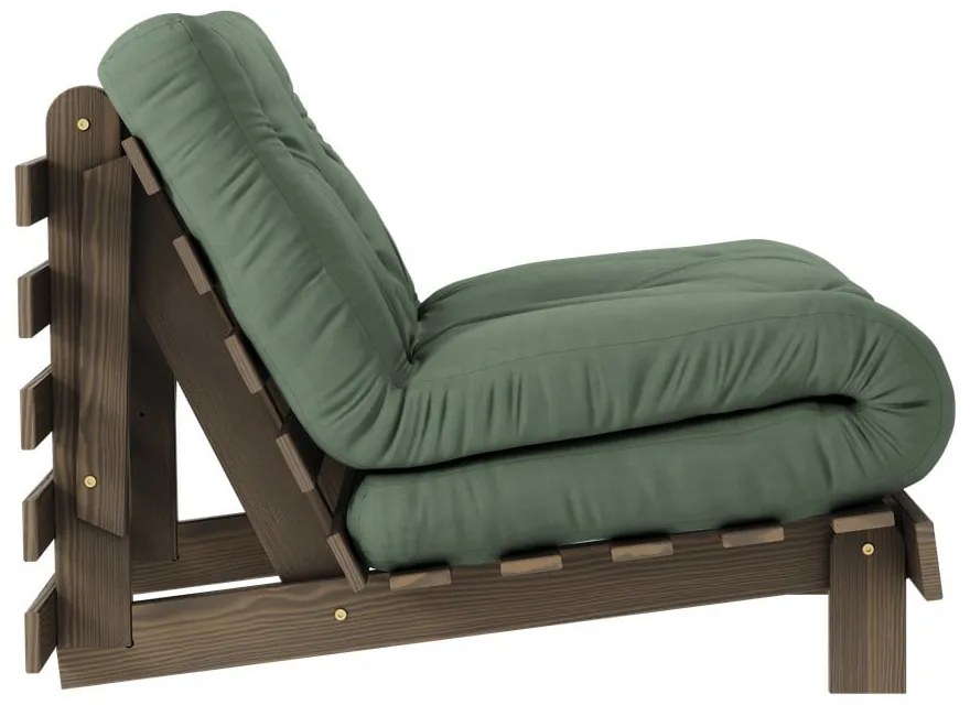 Zöld fotel Roots – Karup Design