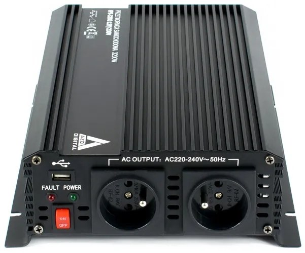 Feszültség átalakító IPS 12/230V 1600W IPS-3200