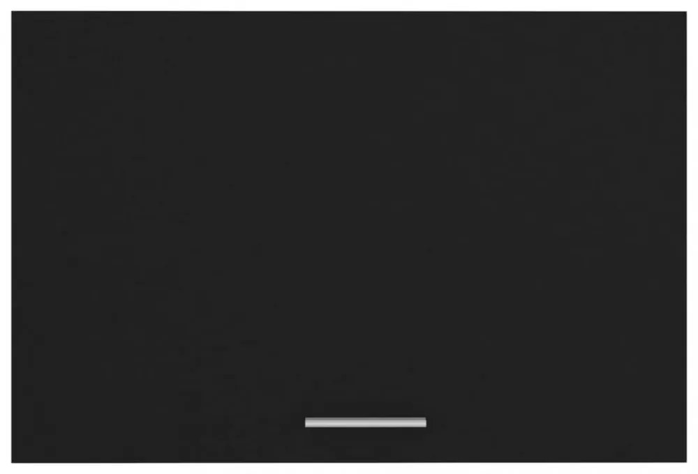 “Lyon” fekete szerelt fa függő szekrény 60 x 31 x 40 cm